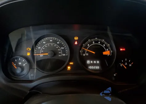 2016 Jeep Compass Sport из США, поврежденный, VIN 1C4NJDBB6GD777911